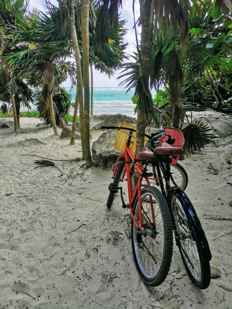 istock His and Hers Bicycles by the Sea 1263452415