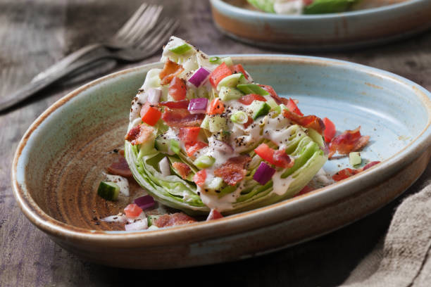 istock Creamy Ranch BLT Wedge Salad 1263455266