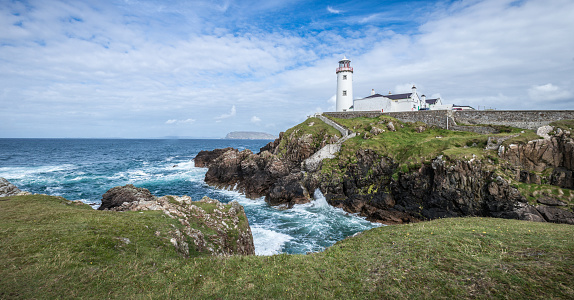 Fanad Head Lighthouse, County Donegal, Ireland. Wild Atlantic Way
