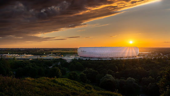Allianz Arena Munich - FC Bayern Munchen - Golden Hour
