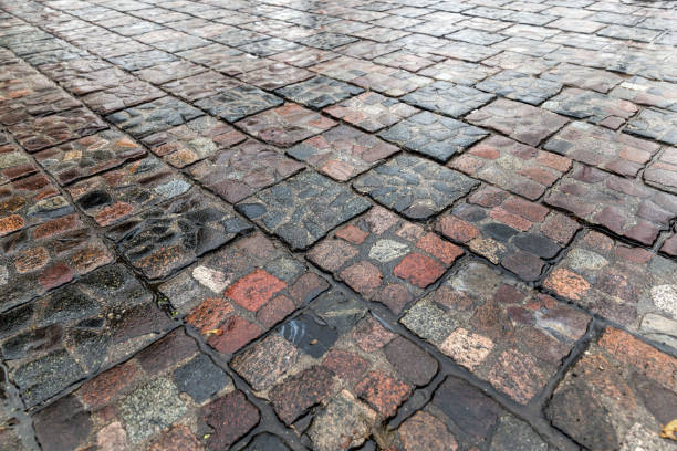 istock road made of modern tiles 1263468206