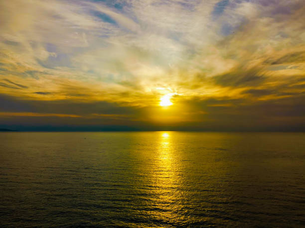 istock sunrise in the Mediterranean Sea 1263470144