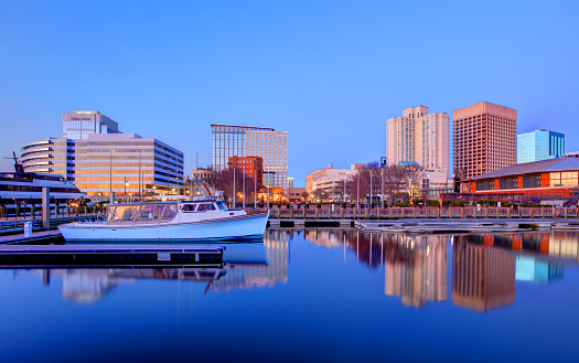 Norfolk is an independent city in the Commonwealth of Virginia in the United States.  It is one of the seven major cities that compose the Hampton Roads metropolitan area