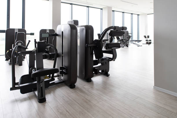 istock Gym With No People Interior 1263476500