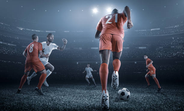 istock Soccer player in action 1263476522