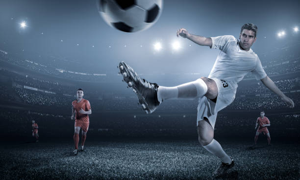istock Soccer player in action 1263476524
