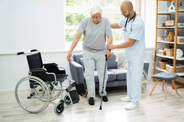 istock Old Patient Home Care 1263483851