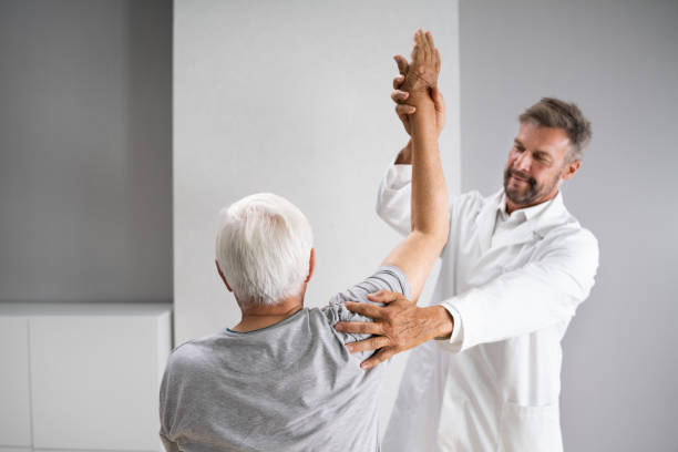 istock Physical Rehabilitation Therapy Exercise 1263483917