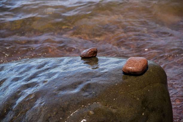 istock Copper Harbor, MI, Eagle Harbor, Great views- Wonderful rocks 1263484230