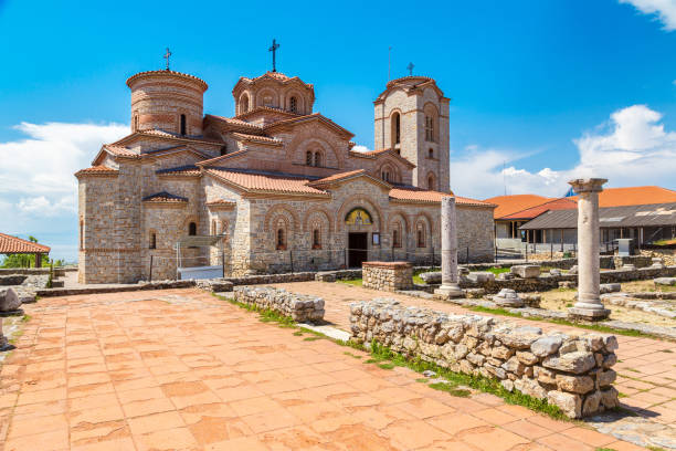 istock Church of St. Panteleimon in Ohrid 1263498231