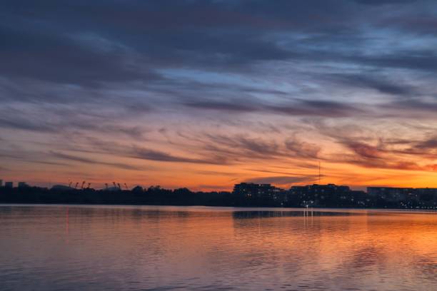 istock Sunset in Rhodes NSW, Parranatta River 1263527574