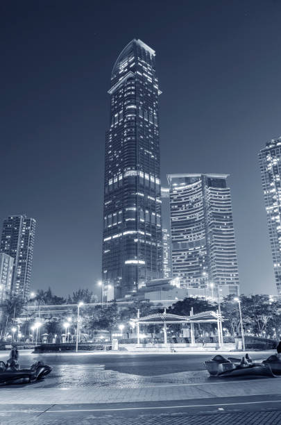 istock Skyscraper in Hong Kong city 1263534875