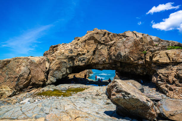 Hong Kong Cape D'Aguilar Arch, is a famous hiking place
