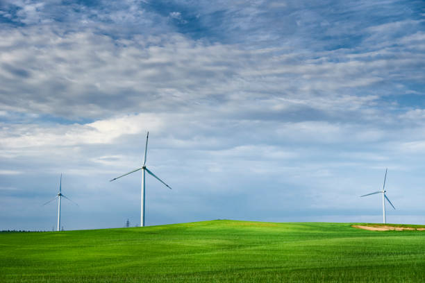 Wind turbines in a square.Taken with: Canon EOS 5D Mark 3 / 24mm 1.4L