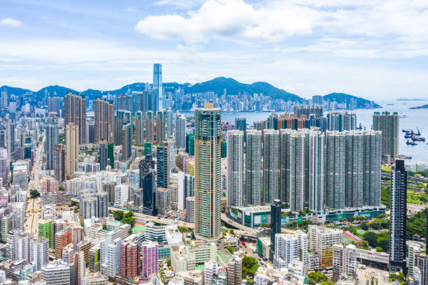 istock Hong Kong skyline, Kowloon District 1263537914