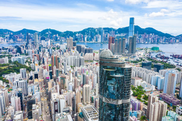 istock Hong Kong skyline, Kowloon District 1263538465