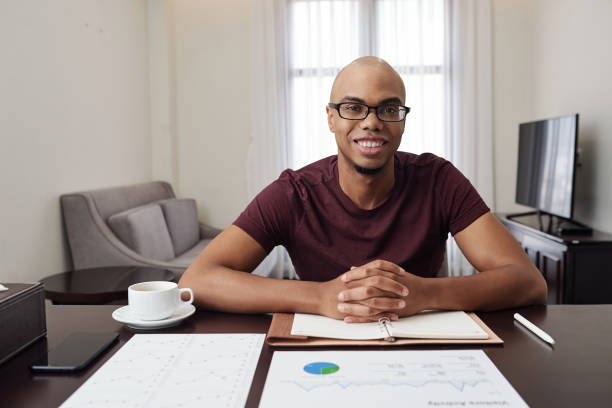 istock Financial manager working from home 1263546063