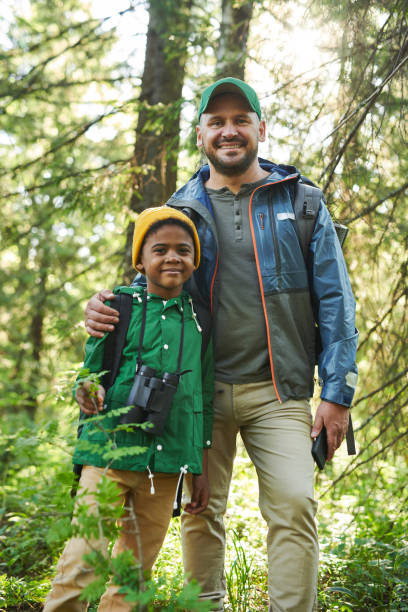 istock Father and son standing outdoors 1263547197