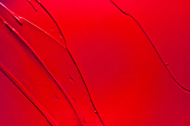 taches vives rouge rose orange violet rose rose claret teinte texturée ou rouge à lèvres fond multicolore - coral pink abstract paint photos et images de collection