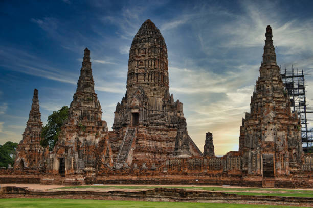 istock Wat Chaiyawatthanaram Temple in Ayutthaya 1263554485