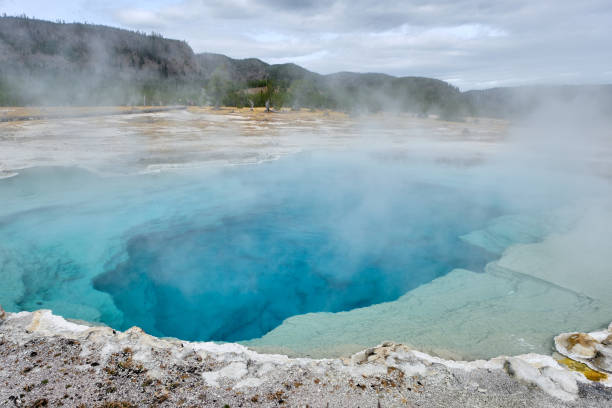 istock Sapphire Pool, Yellowstone National park, Wyoming. 1263556145