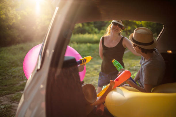 istock Family on a summer road trip 1263560418