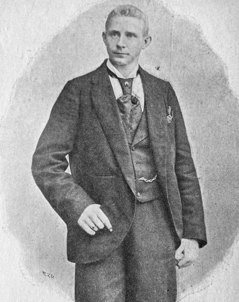istock Cyclist Fritz Opel, Germany, portrait without bicycle 1263563290