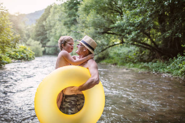 istock On a river with my Grandpa 1263567206