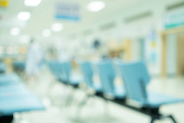 istock Defocussed nurse in hospital background 1263573377