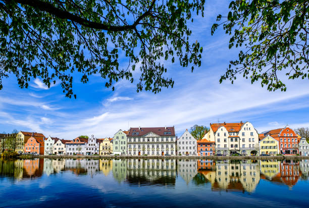 istock historic facades in Landshut - bavaria 1263577576