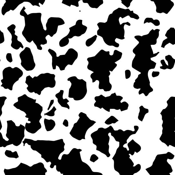 Ilustración de Textura Patrón De Vaca Blanco Y Negro Sin Costuras Estilo  Garódlo Se Puede Utilizar Para Fondo De Pantalla Rellenos De Patrones Fondo  De Página Web Texturas De Superficie Dalmatian Mud