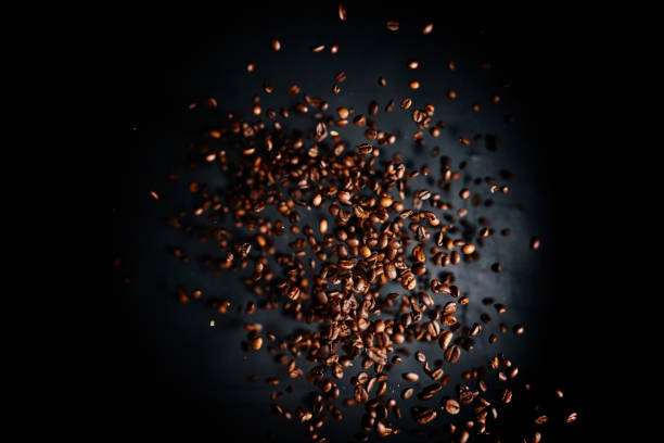 Food Explosion with Coffee Beans