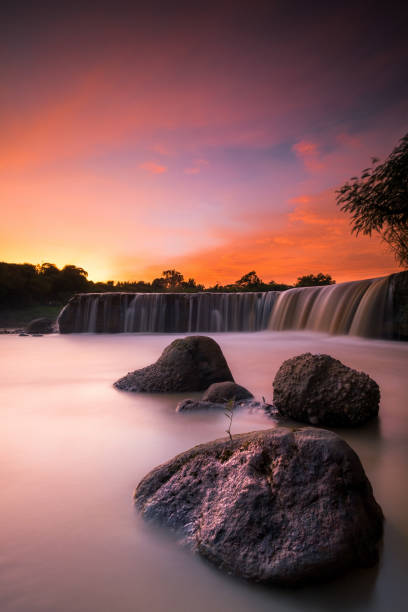 Parigi Waterfall, Bekasi City, West Java Parigi Waterfall, Bekasi City, West Java makassar stock pictures, royalty-free photos & images