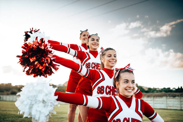 istock cheerleader all together in a row 1263628068
