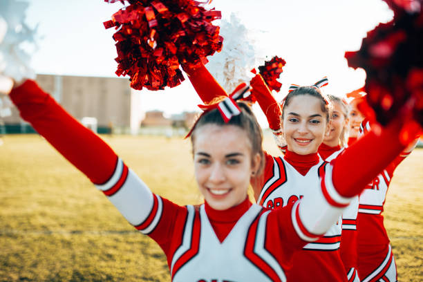 istock cheerleader all together in a row 1263629392