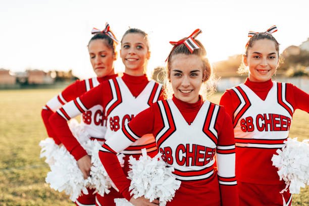 istock cheerleader all together in a row 1263629954