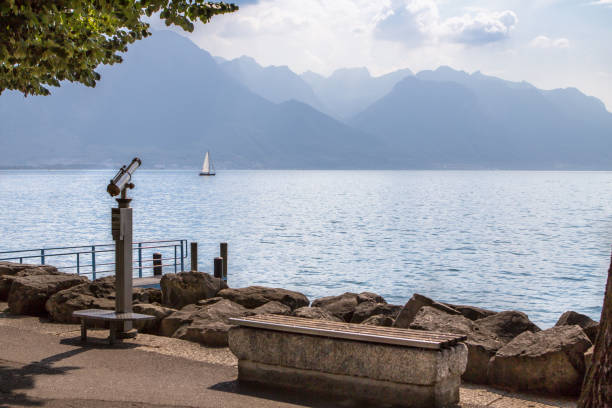 istock Geneva lake panorama, Switzerland 1263630681