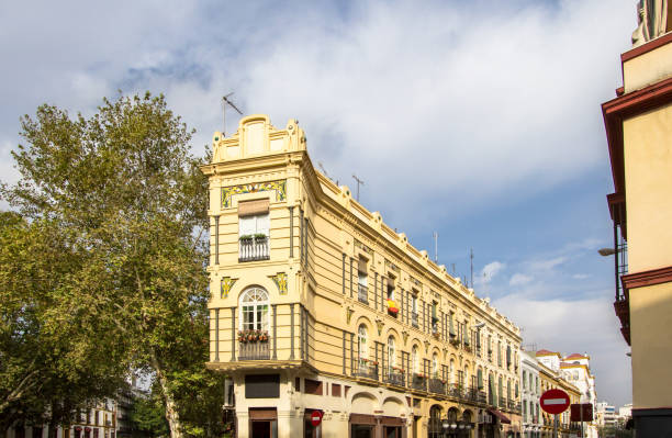 istock Typical old buildings in Seville, Spain 1263630776