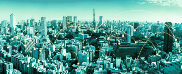 istock The modern creative communication and internet network connect in smart city 1263631983