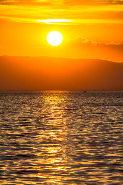 istock Geneva lake sunset in Switzerland 1263635553