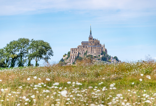 River Couesnon leads to Mont St. Michel in France