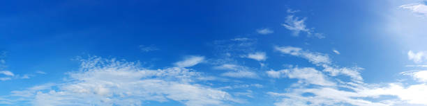 istock Blue sky panorama with cloud on a sunny day. 1263637233