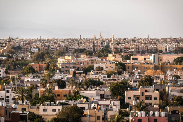 istock Aqaba city at sunset 1263638744