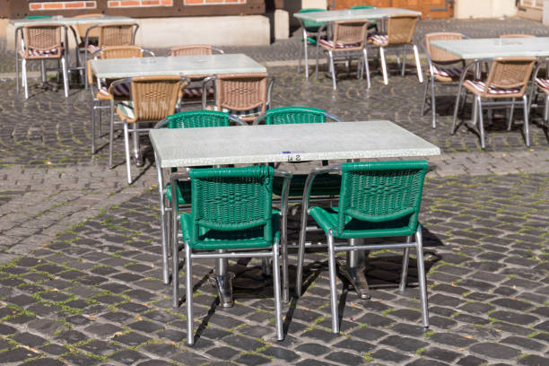 istock table and chair of a restaurant 1263638844