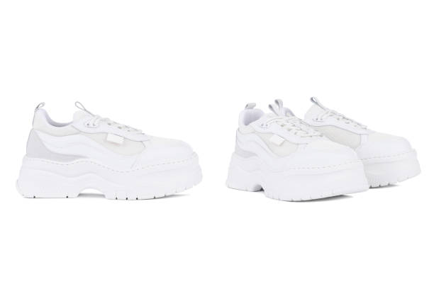 istock White sport running shoes or sneakers 1263639091