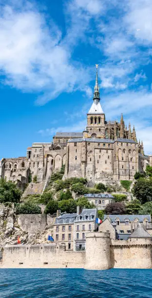 Photo of Detail of Mont St Michael in France