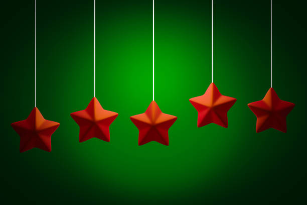 istock 3d illustration christmas decorations red stars 1263650428