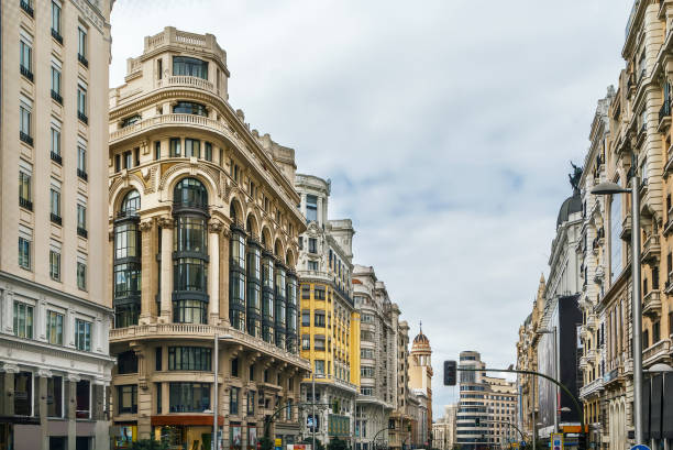 istock Gran Via street, Madrid, Spain 1263656772