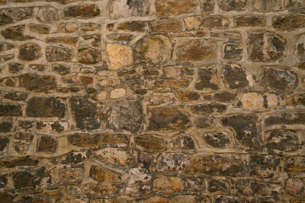 istock old stone wall texture and background, close up 1263659229