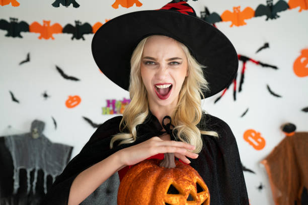 37,200+ Woman Halloween Costume Stock Photos, Pictures & Royalty-Free ...